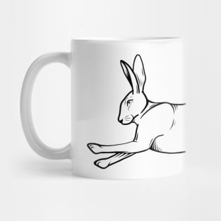 Leaping Hare Mug